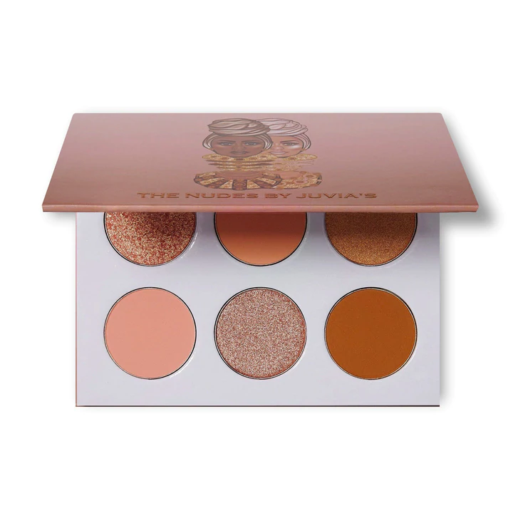 Palette de fards à joues Juvia's Place : teintes nudes