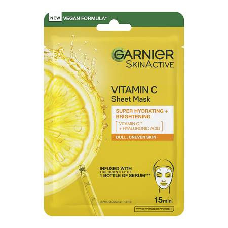 Masque visage Garnier Vitamin C, éclat radieux