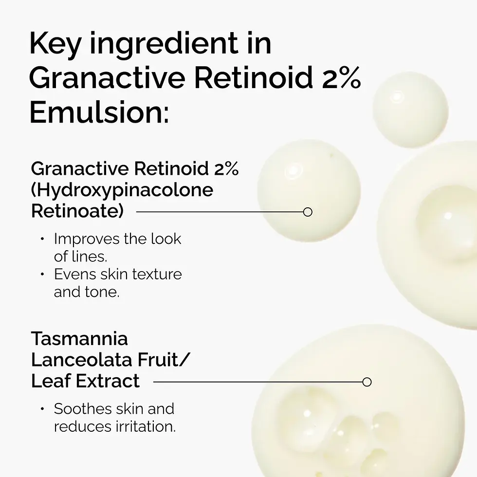 Miniature : The ordinary Émulsion de rétinoïde Granactive 2 % 30ml