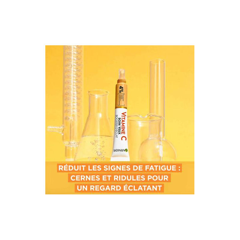 Tube crème, réduit les signes de fatigue, cernes et ridules pour un regard éclatant