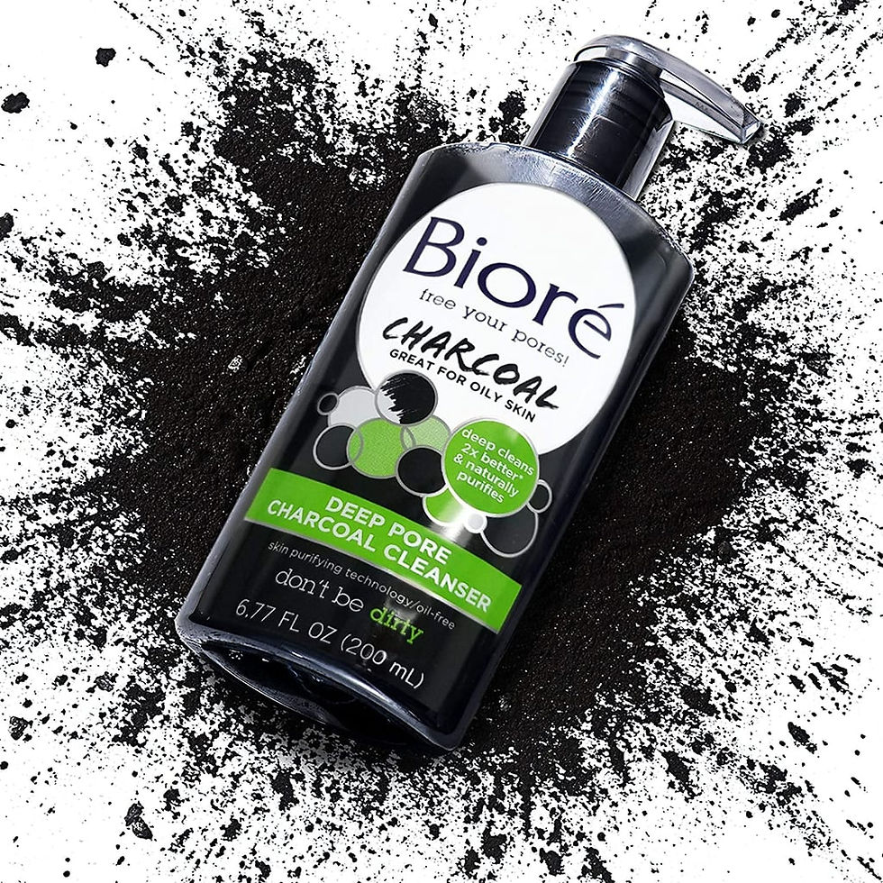 Bioré nettoyant en profondeur au charbon pour les pores 200ml