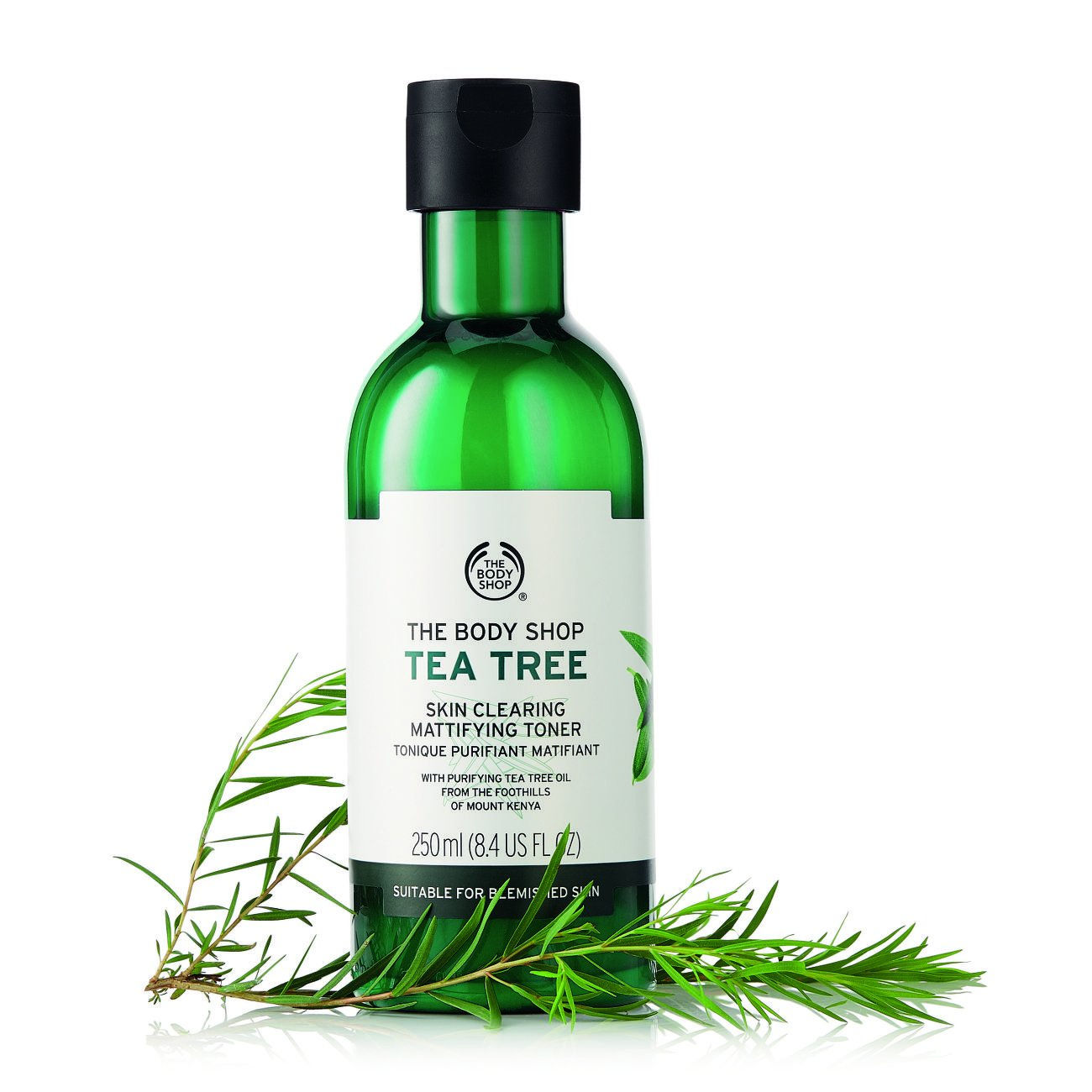 Bouteille de nettoyant Tea Tree The Body Shop
