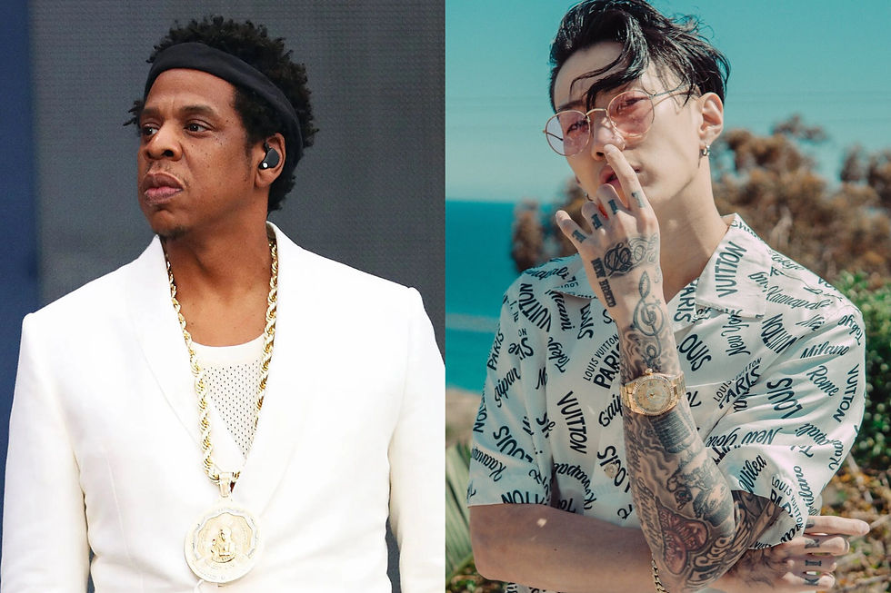 Rappers Jay Z and Jay Park