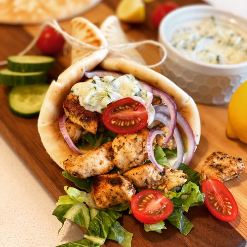 Greek Chicken Gyros Meal Starter Kit Dinner Crafts