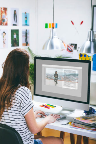 Mujer ordenador Empleo