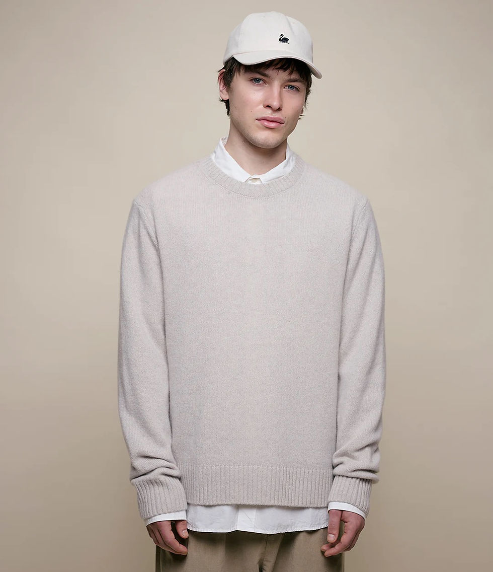 Cashmere Sweater von vorne