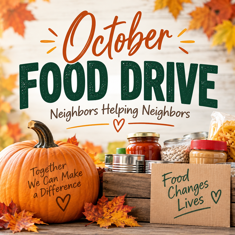 October 2026 Feed Our Neighbors