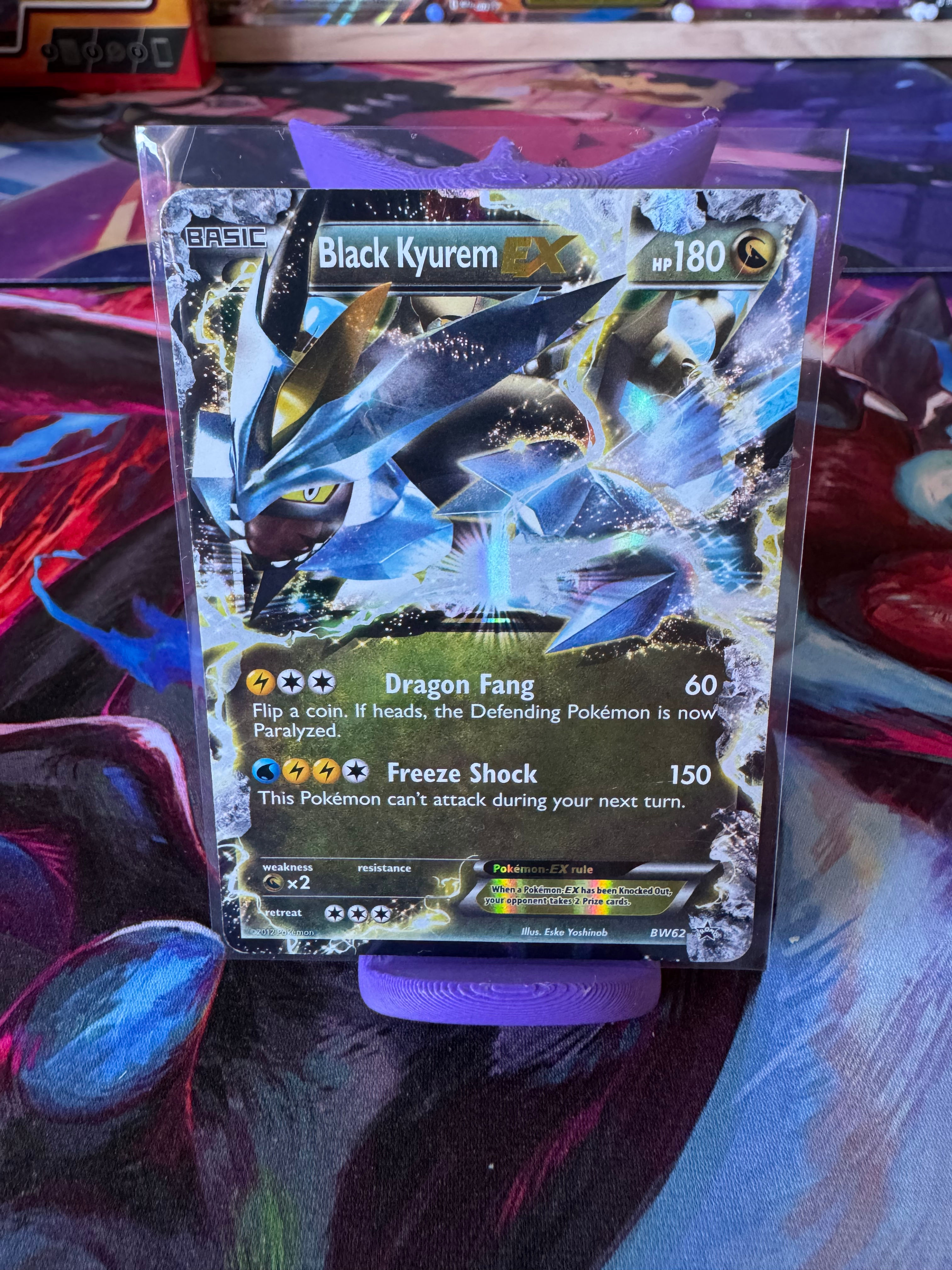 Black Kyurem EX BW62 Promo