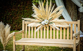 Décoration banc