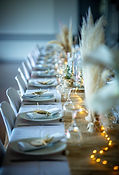 Décoration table thème nature