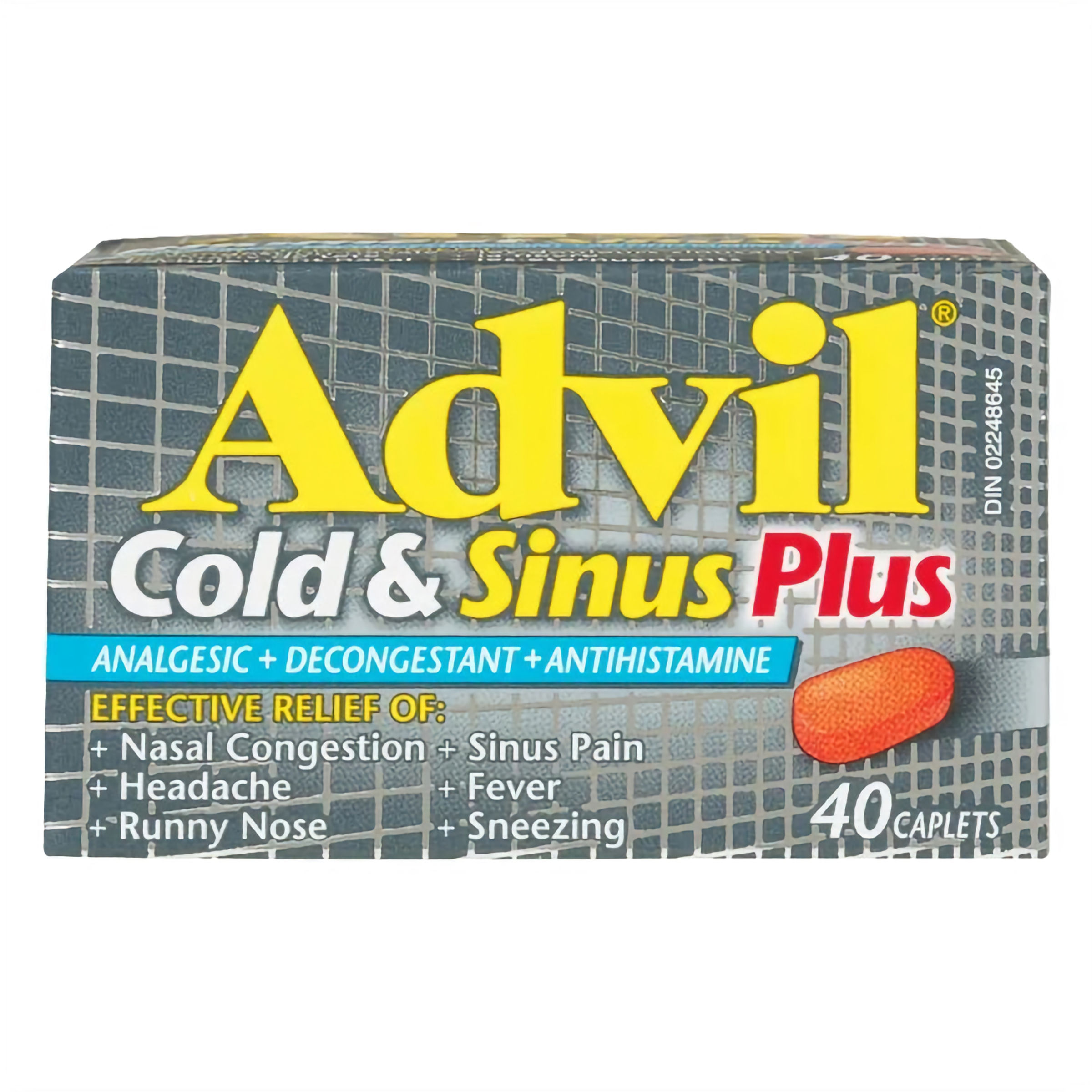 ADVIL COLD & SINUS PLUS 40'S