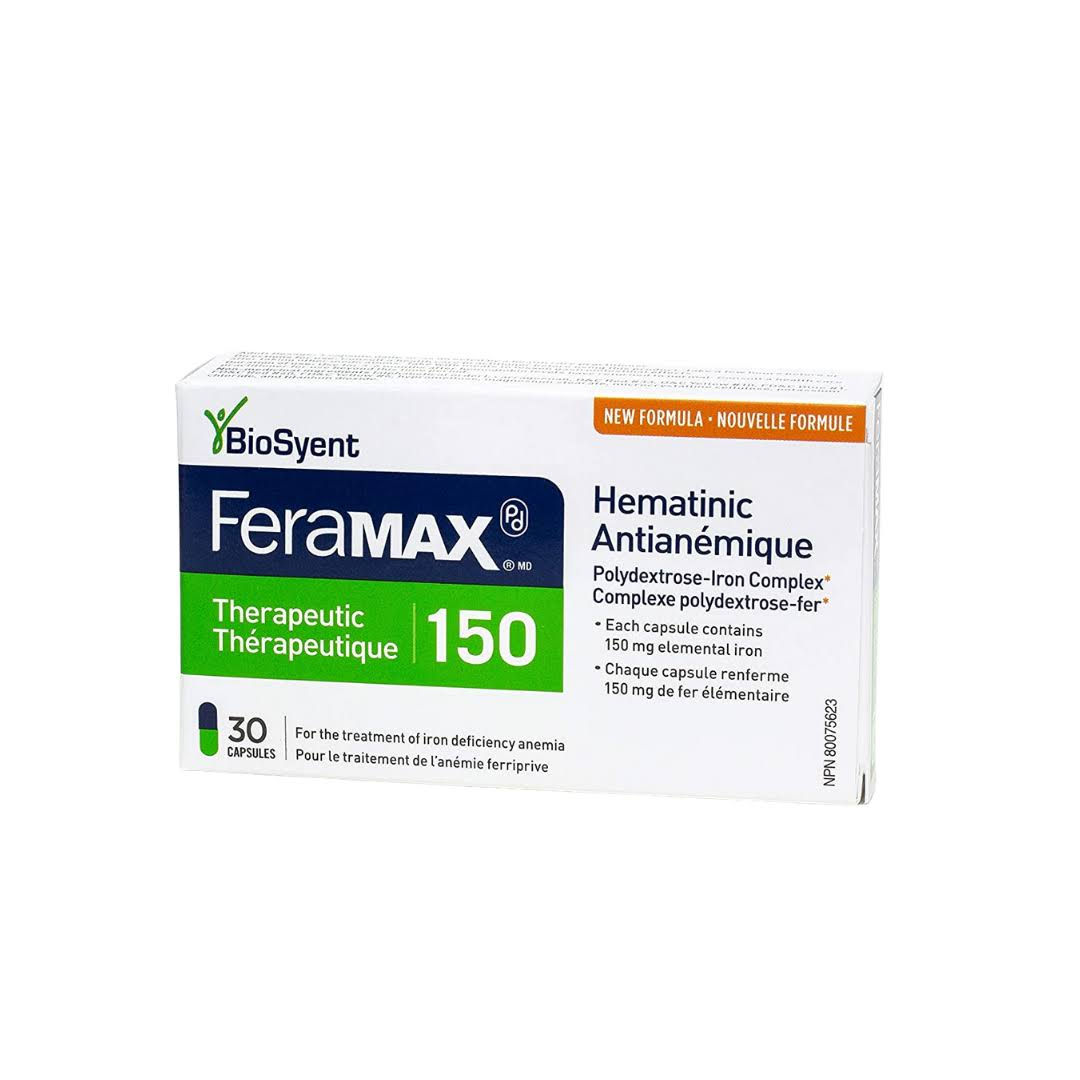 FERAMAX PD THERAPEUTIC 150MG CAPSULES 30'S
