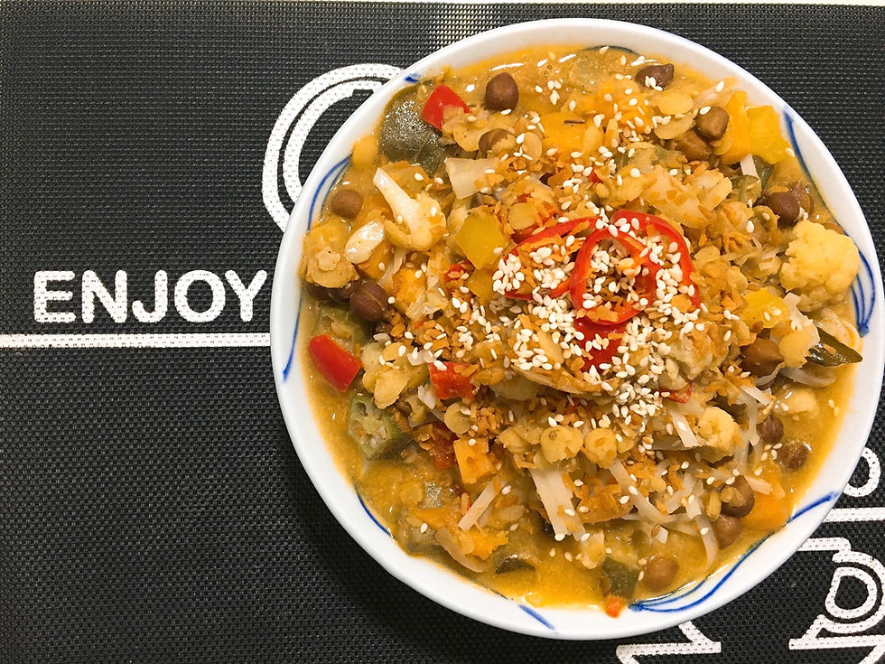 Vegan Curry Lentil Dhal