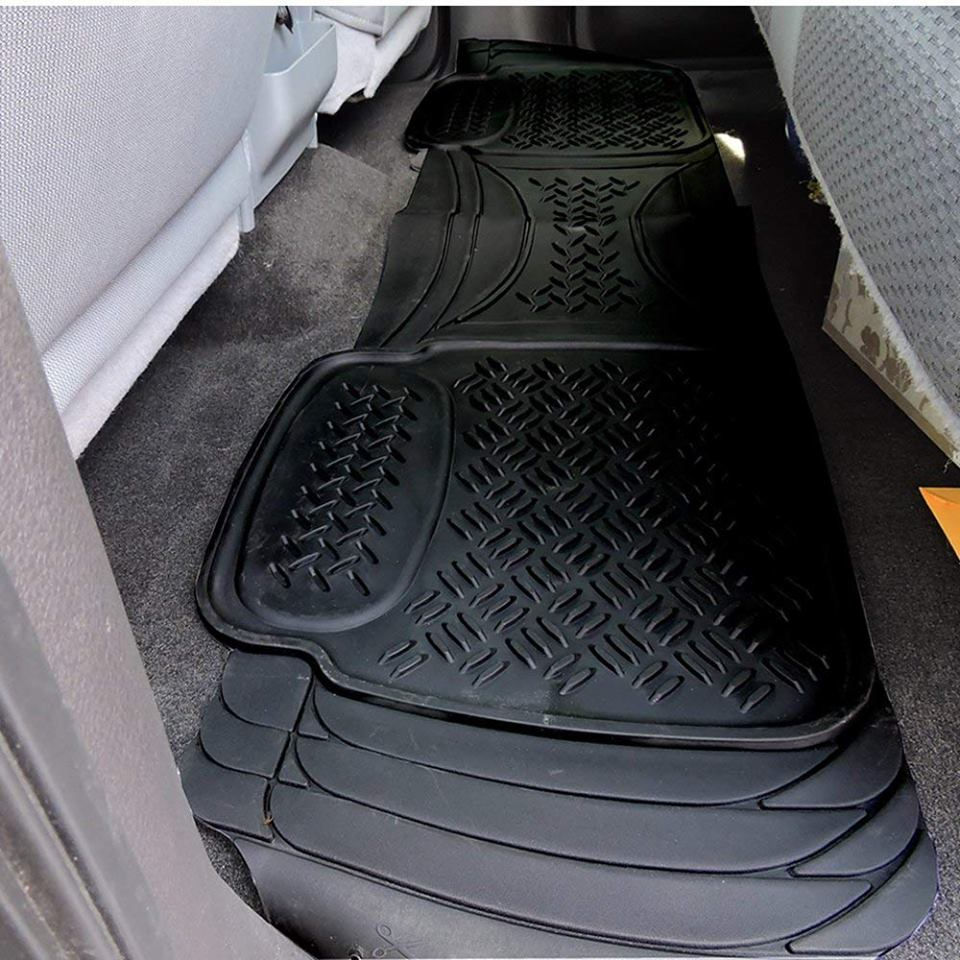 Thumbnail: 4 Piece ConjoinedContinuous 7 Seater Full Rubber Floor Mats