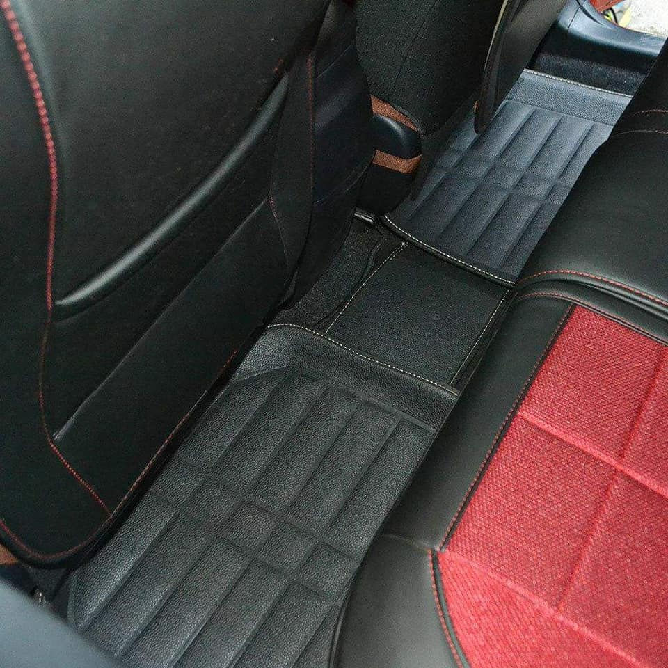 Thumbnail: All Weather Waterproof Synthetic Leather Car Floor Mats