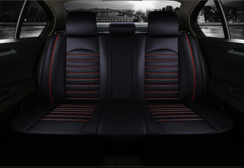 Thumbnail: Ultra-Luxury Waterproof Synthetic Leather Vehicle Seat Covers