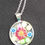 Thumbnail: Flower Power Resin Pendant Necklace