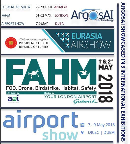 Argosai Showcased In Antalya London And Dubai Exhibitions Please Visit Our Booth