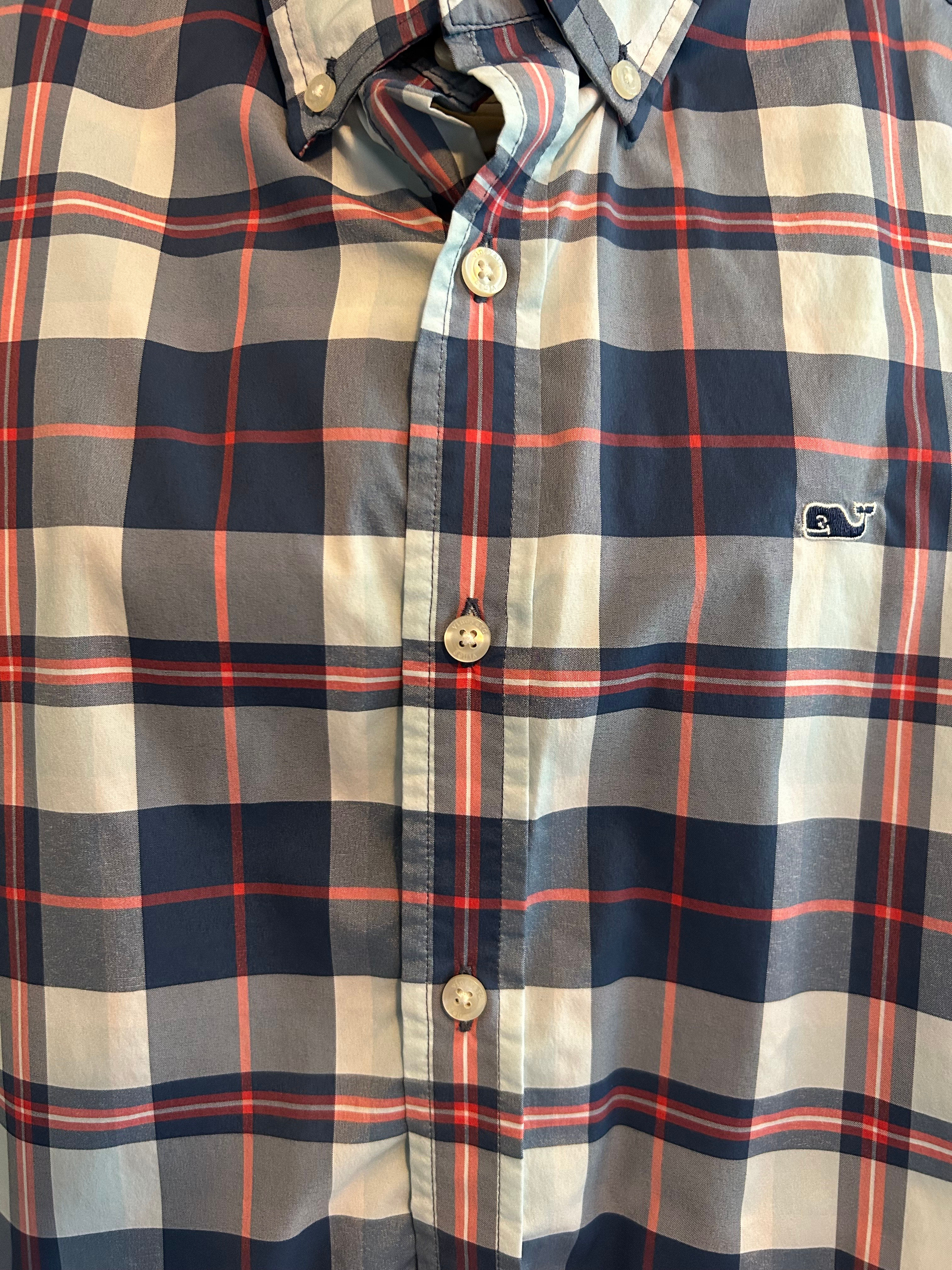 Vineyard Vines Performance Button Down Long Sleeve L