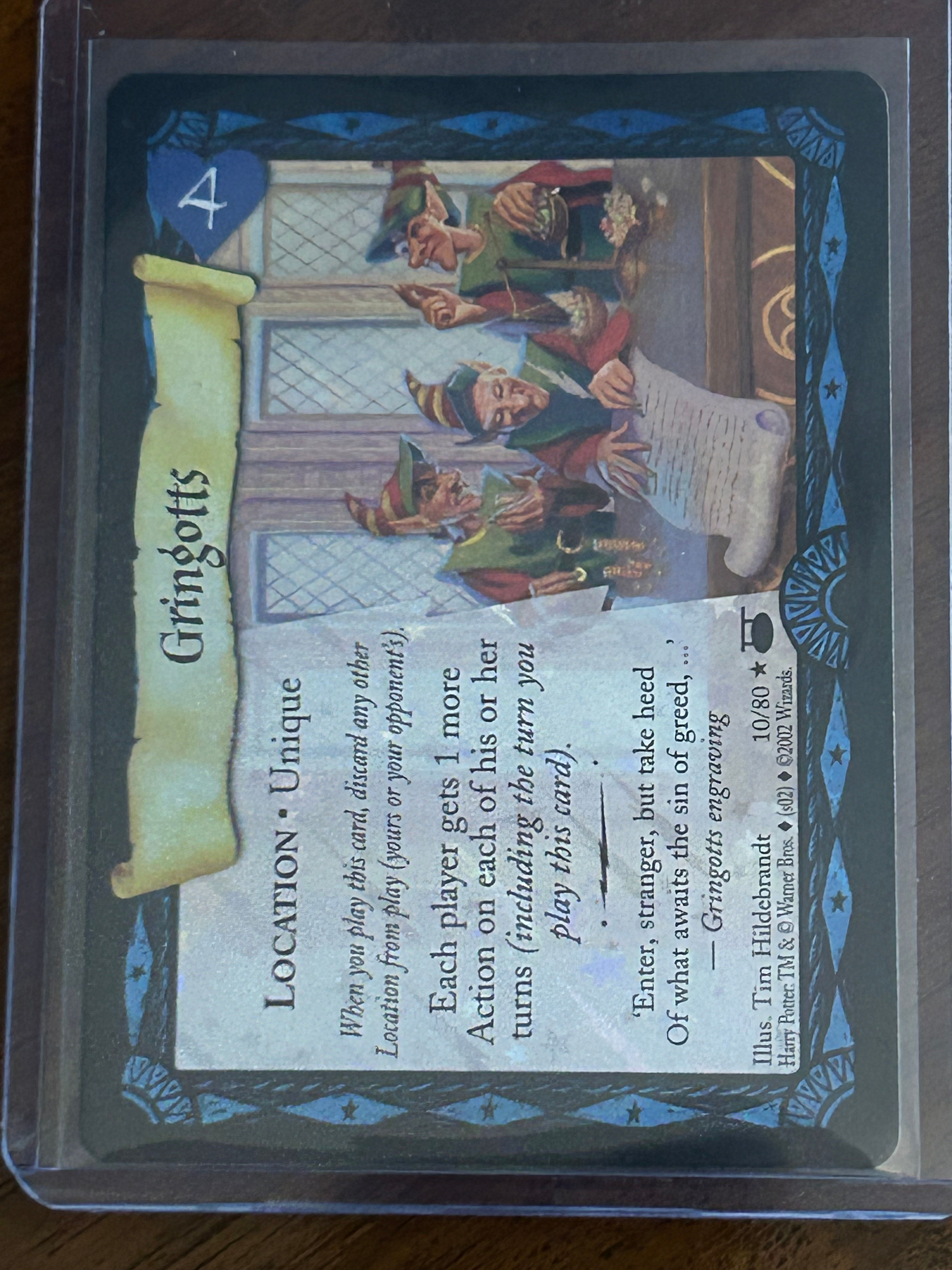 Harry Potter Holographic Gringotts