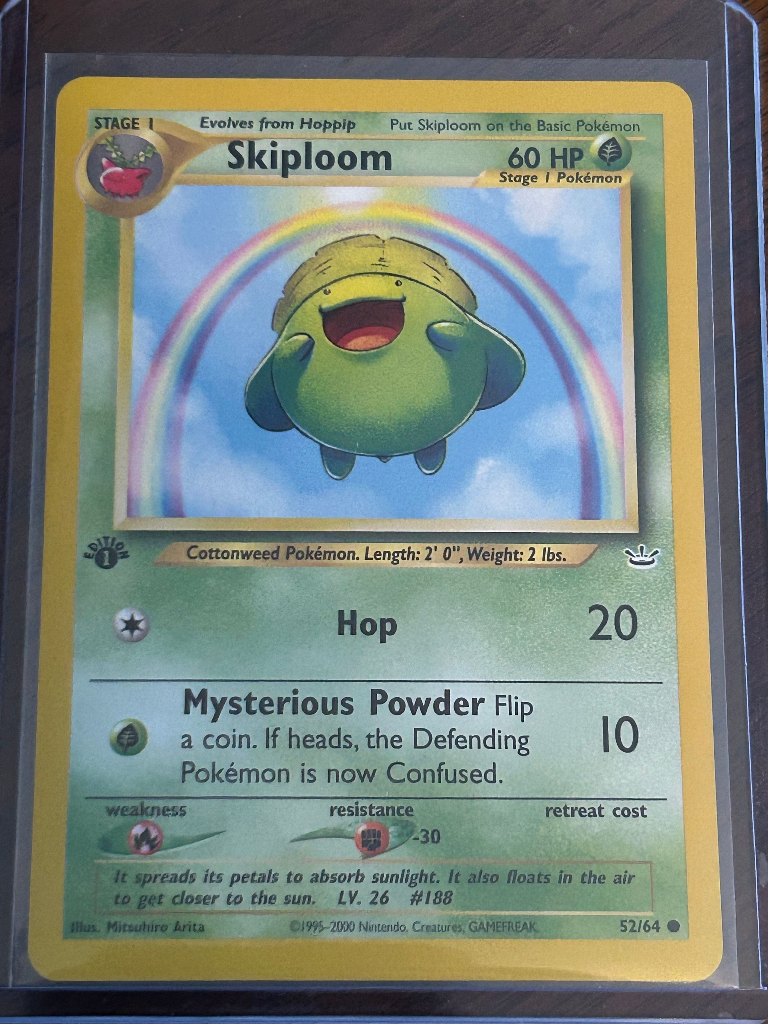 1st Edition Pokemon Skiploom