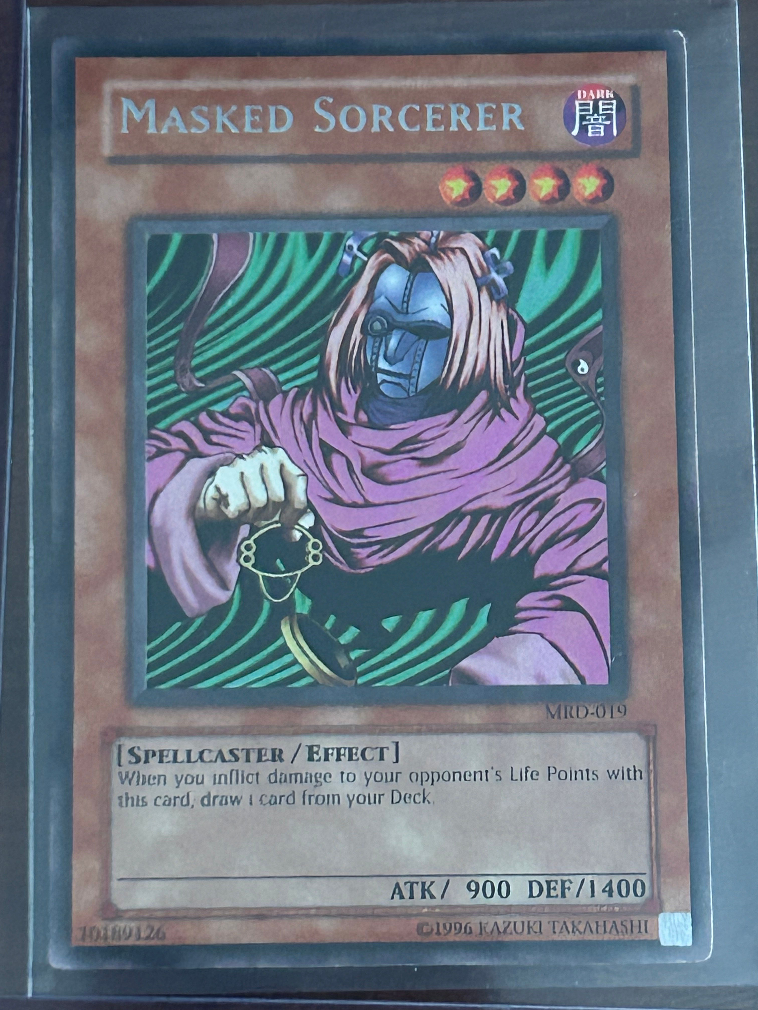 Yu-Gi-Oh! Masked Sorcerer Foil Title