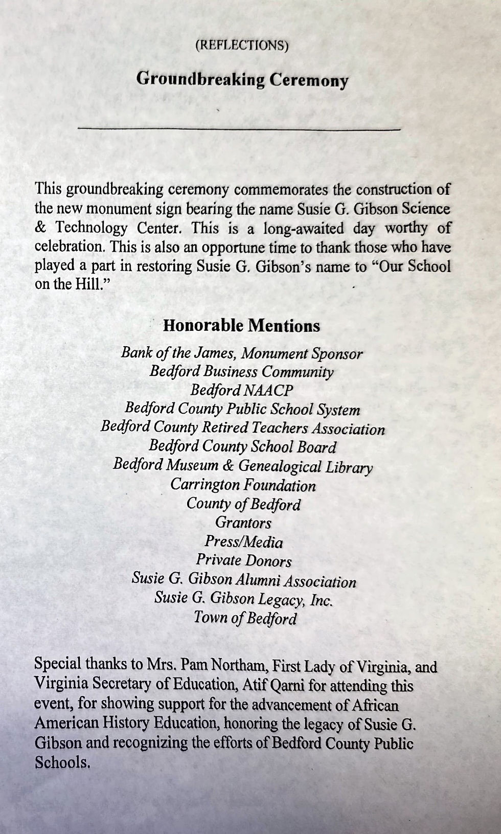 Susie G. Gibson Science & Technology Center 3