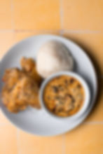 Egusi soup and Fufu