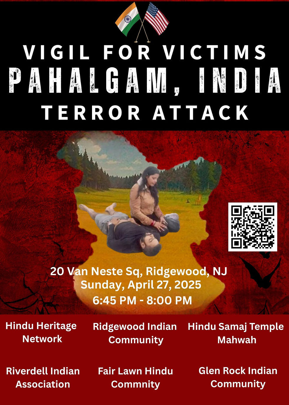 Vigil for Victims, Phalgam Terror Attack 