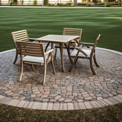 16x16 Brookstone Circular Paver Patio