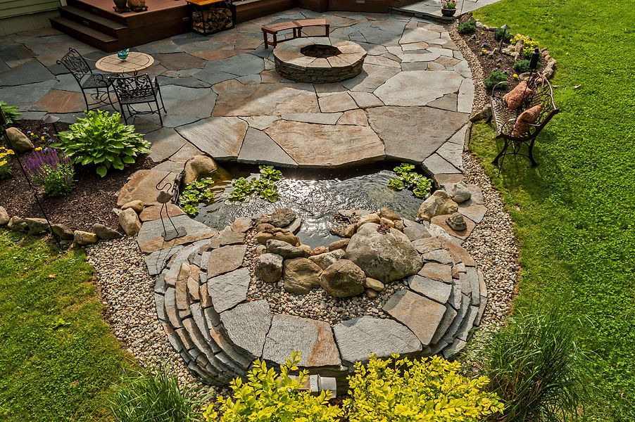 Ashfield Stone flagstone patio