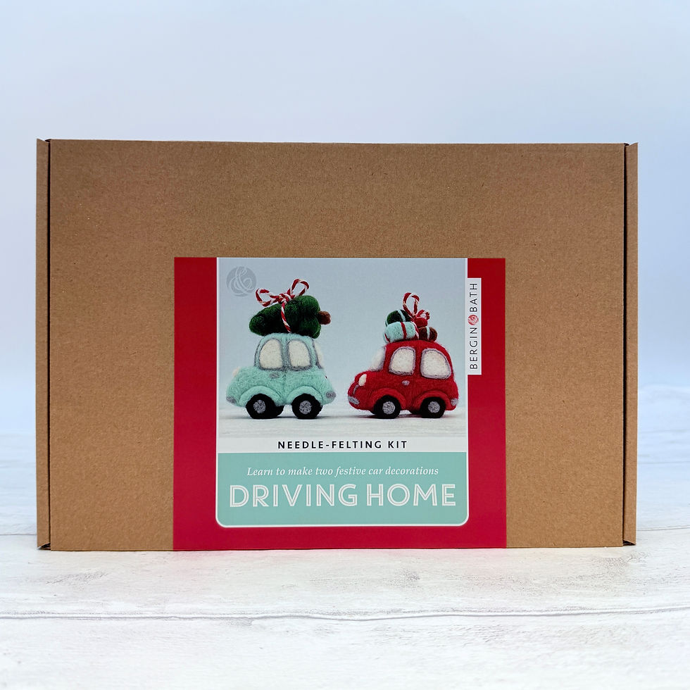 Thumbnail: Needle Felting Kit, Driving Home