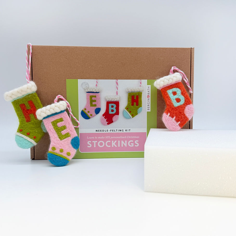Thumbnail: Needle Felting Kit, Stockings