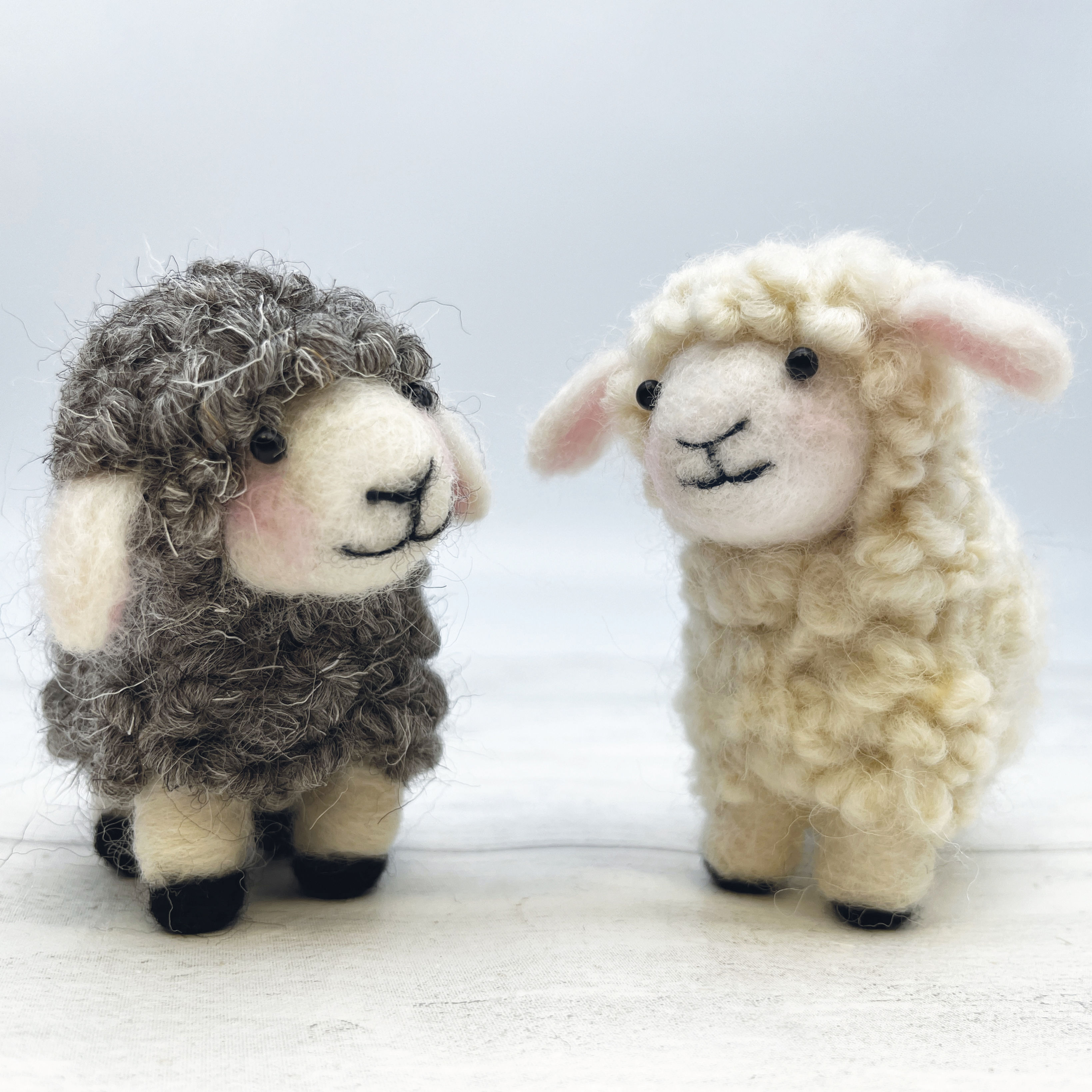 Needle Felting Kit: Spring Lambs