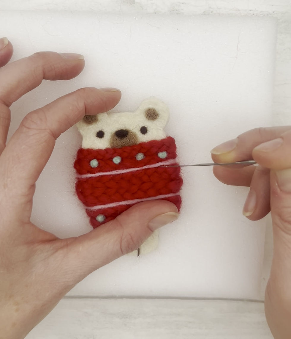 Thumbnail: Needle Felting Kit, Cosy Critters