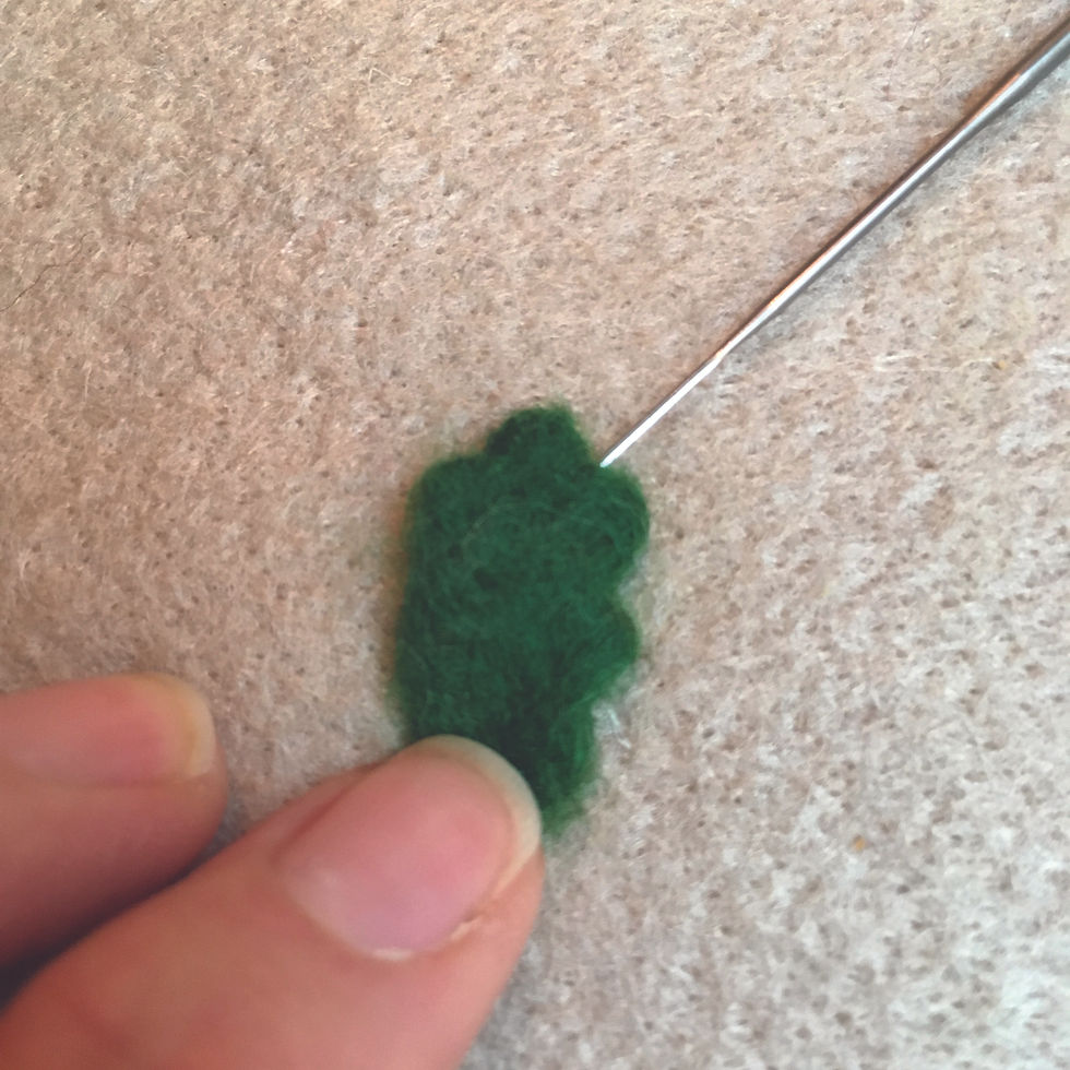 Thumbnail: Needle-Felted Christmas Puddings Kit