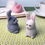 Thumbnail: Needle Felting Kit - Rabbits - Make TWO needle felted Easter bunnies.