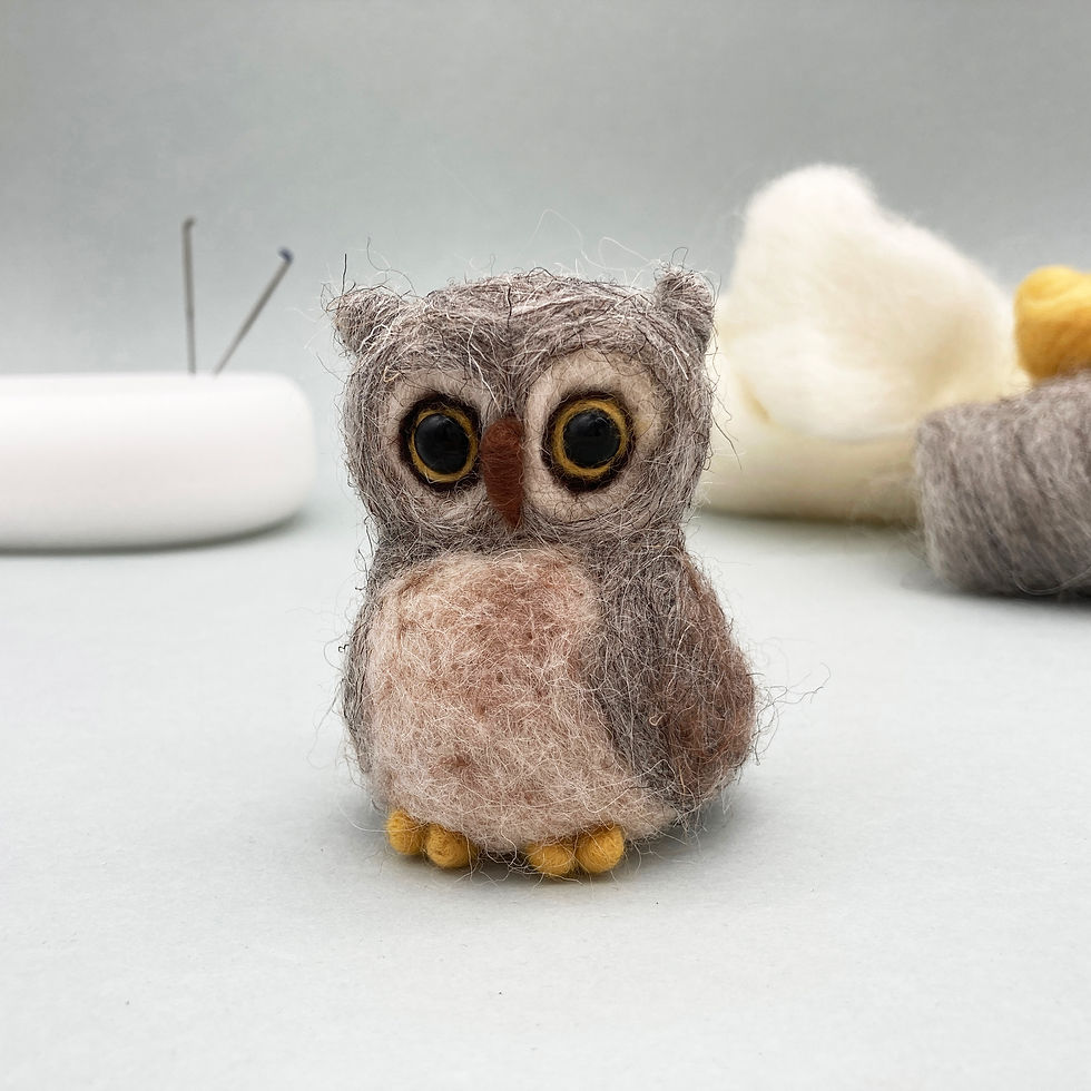 Thumbnail: Needle Felting Kit - Owl