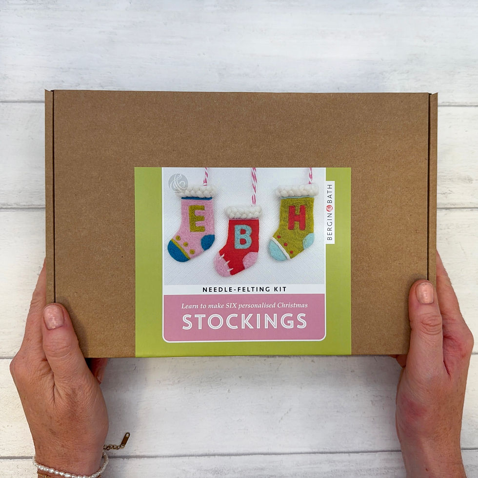 Thumbnail: Needle Felting Kit, Stockings