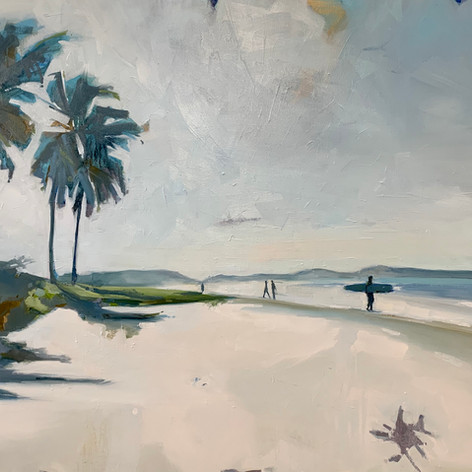 Playa Garza | Oil on panel | 36" x 48" | Unframed