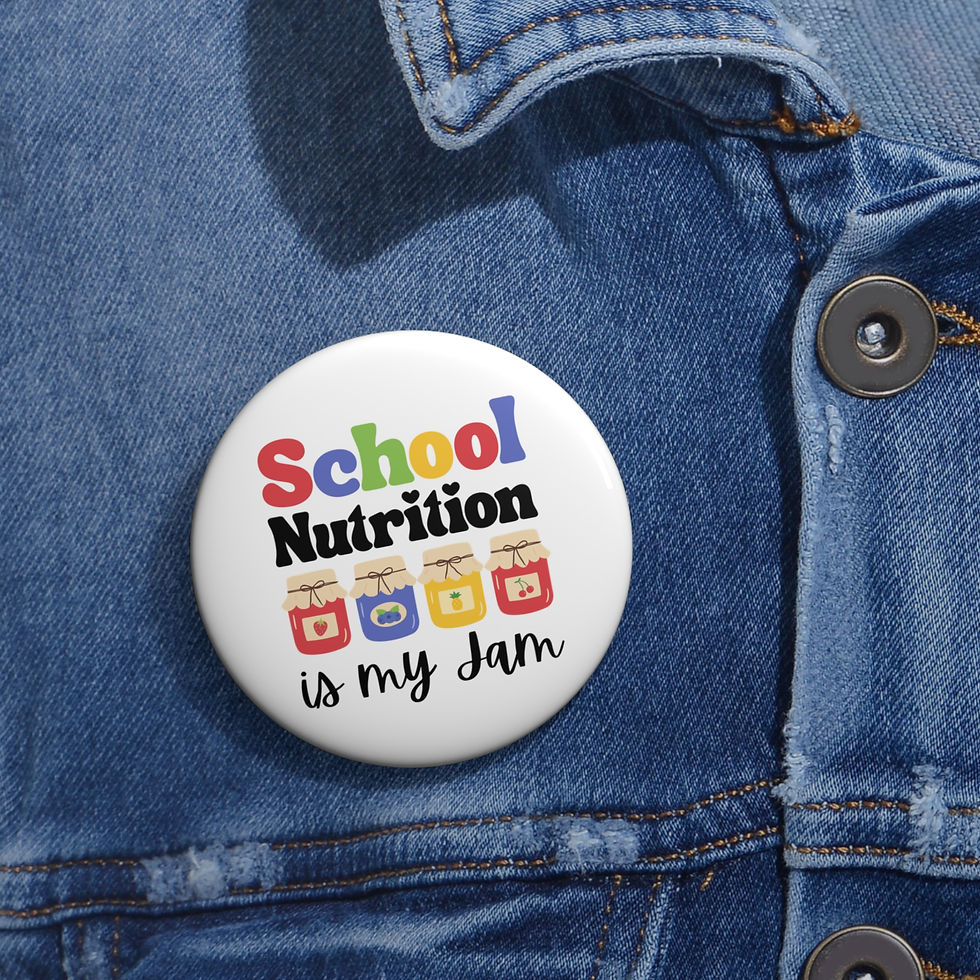 Thumbnail: Image of a button depicting various jars of jam. Text reads "Public Health Nutrition is my Jam" "advocacy" "integrity"