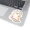 Thumbnail: Cute Ghost Dietitian Kiss-Cut Sticker