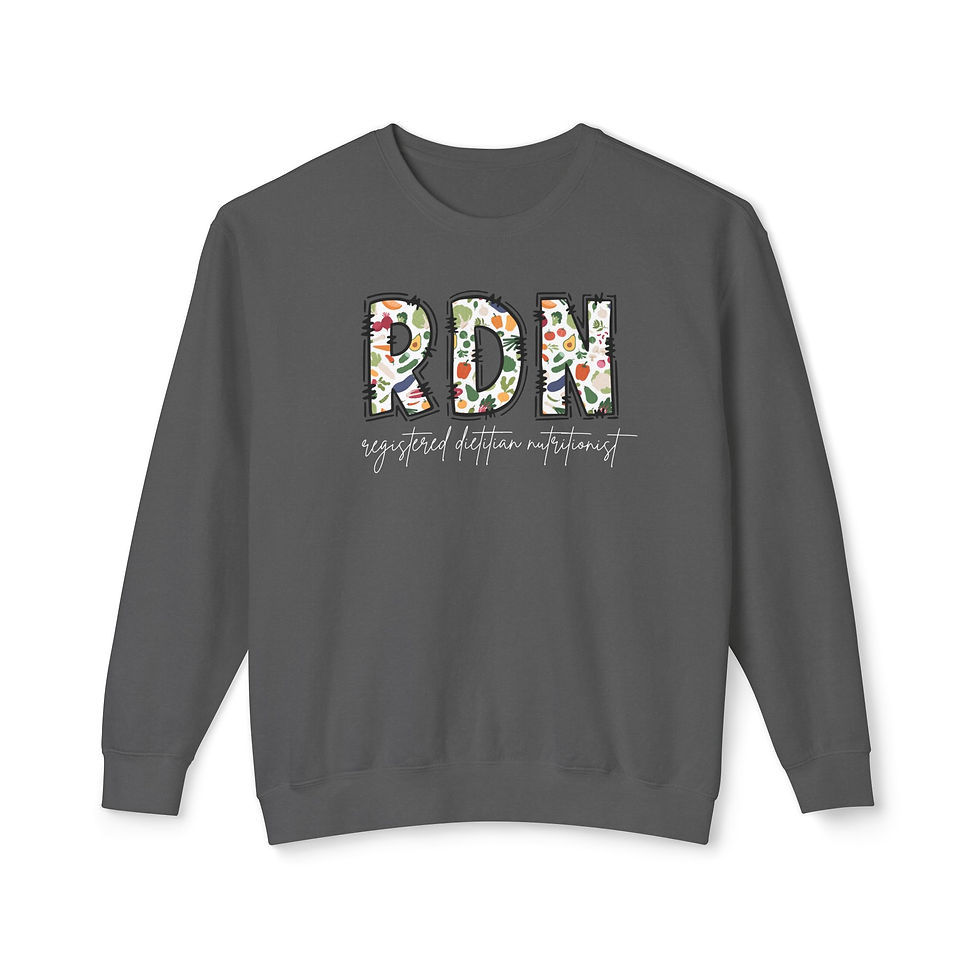 Registered Dietitian Crewneck Sweatshirt