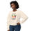 Thumbnail: Sweatshirt featuring colorful, smiling root vegetables with text of nutrition pun that reads "Root for Science #factsnotfear"