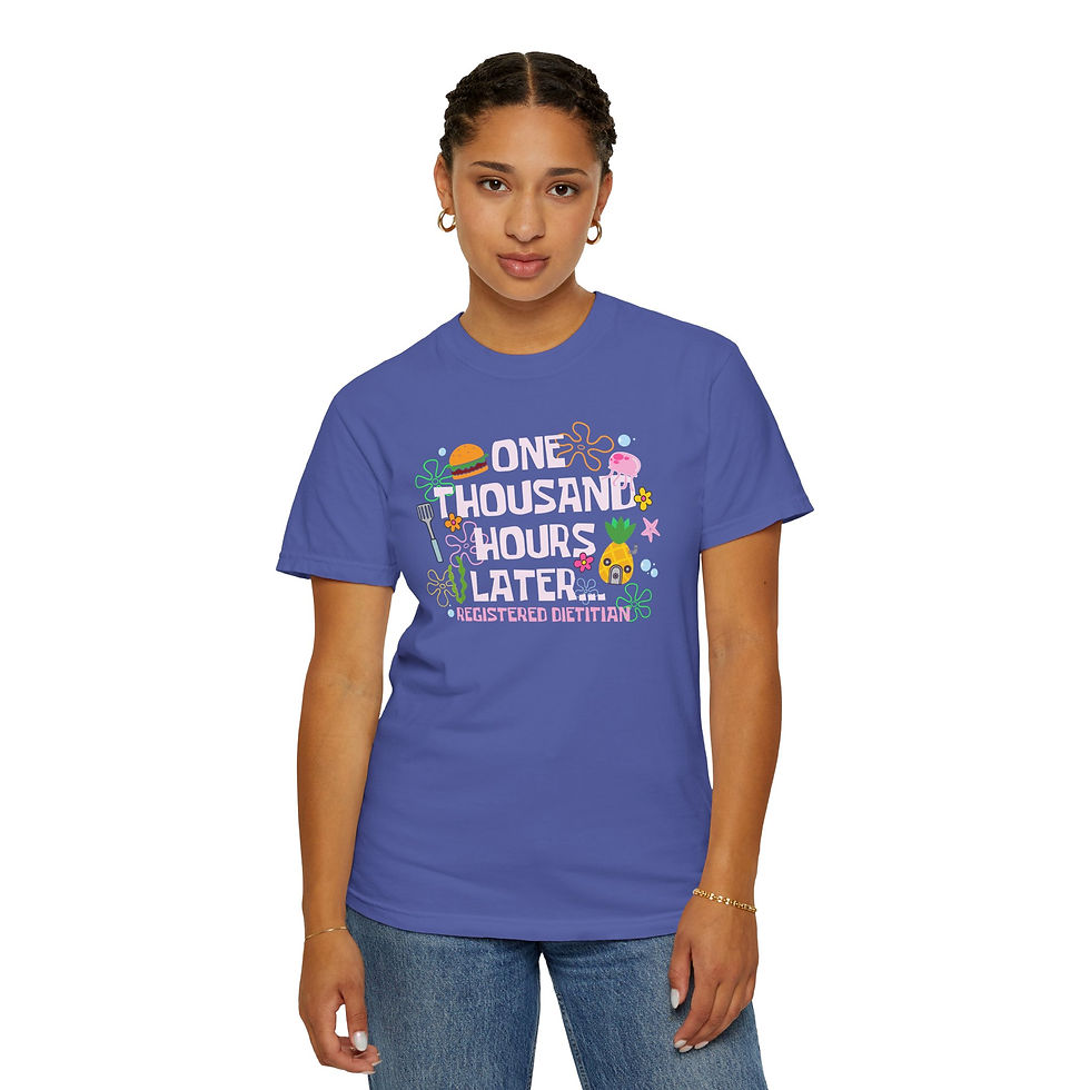 Thumbnail: Nautical Nonsense One Thousand Hours Later Registered Dietitian T-shirt