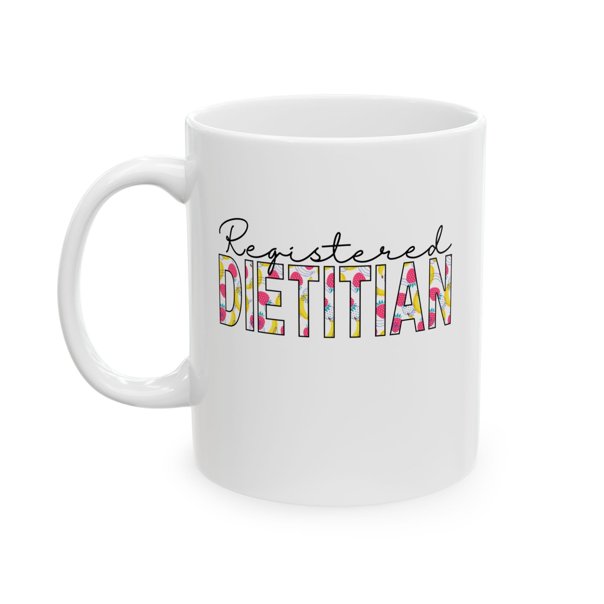 Strawberry Banana Registered Dietitian Mug, (11oz, 15oz)
