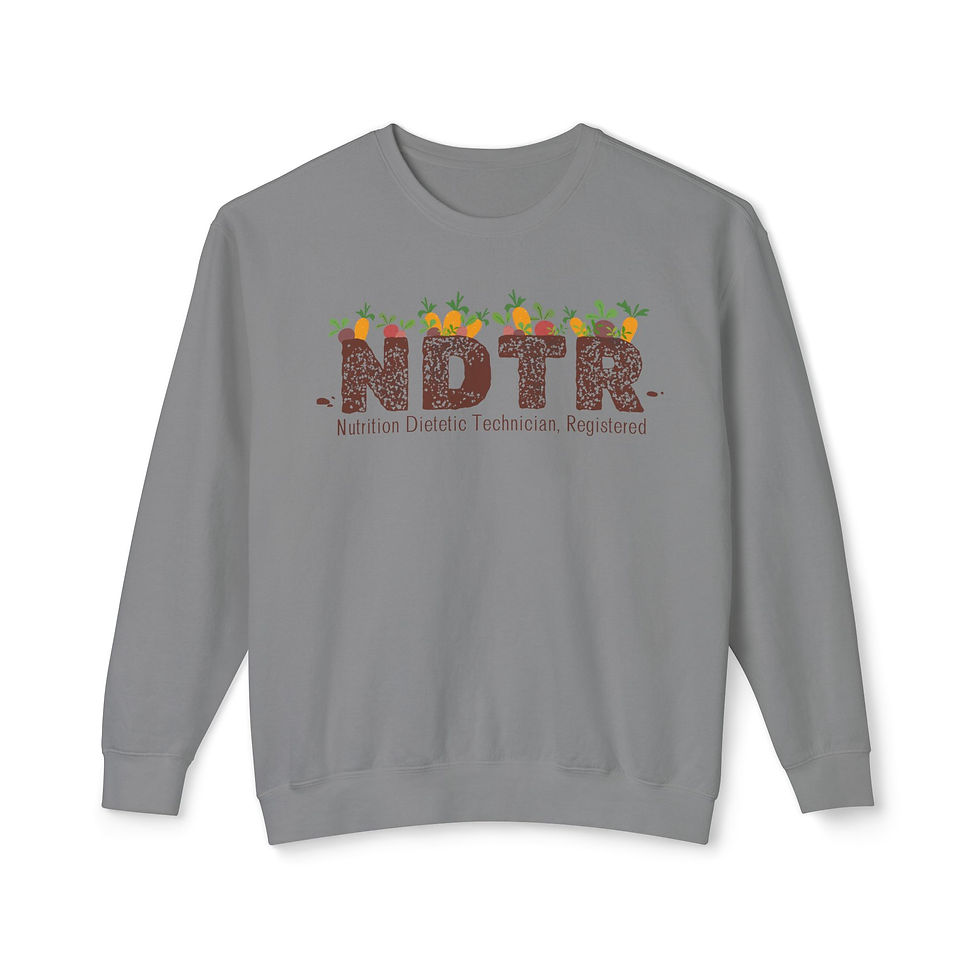Thumbnail: BetaCarrotTeen Collab Nutrition Dietetic Technician, Registered Sweatshirt