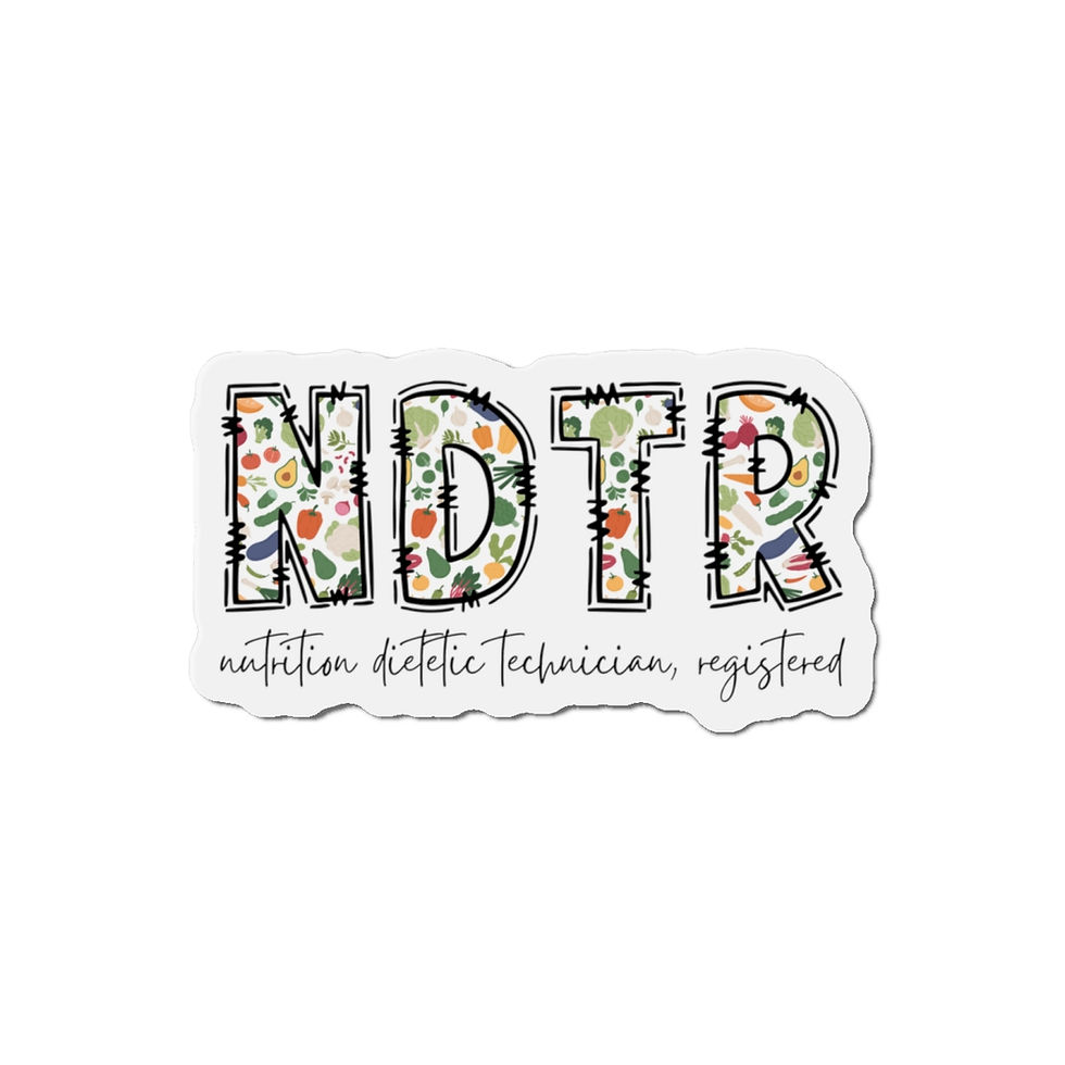 Thumbnail: Nutrition Dietetic Technician, Registered Die-Cut Magnet