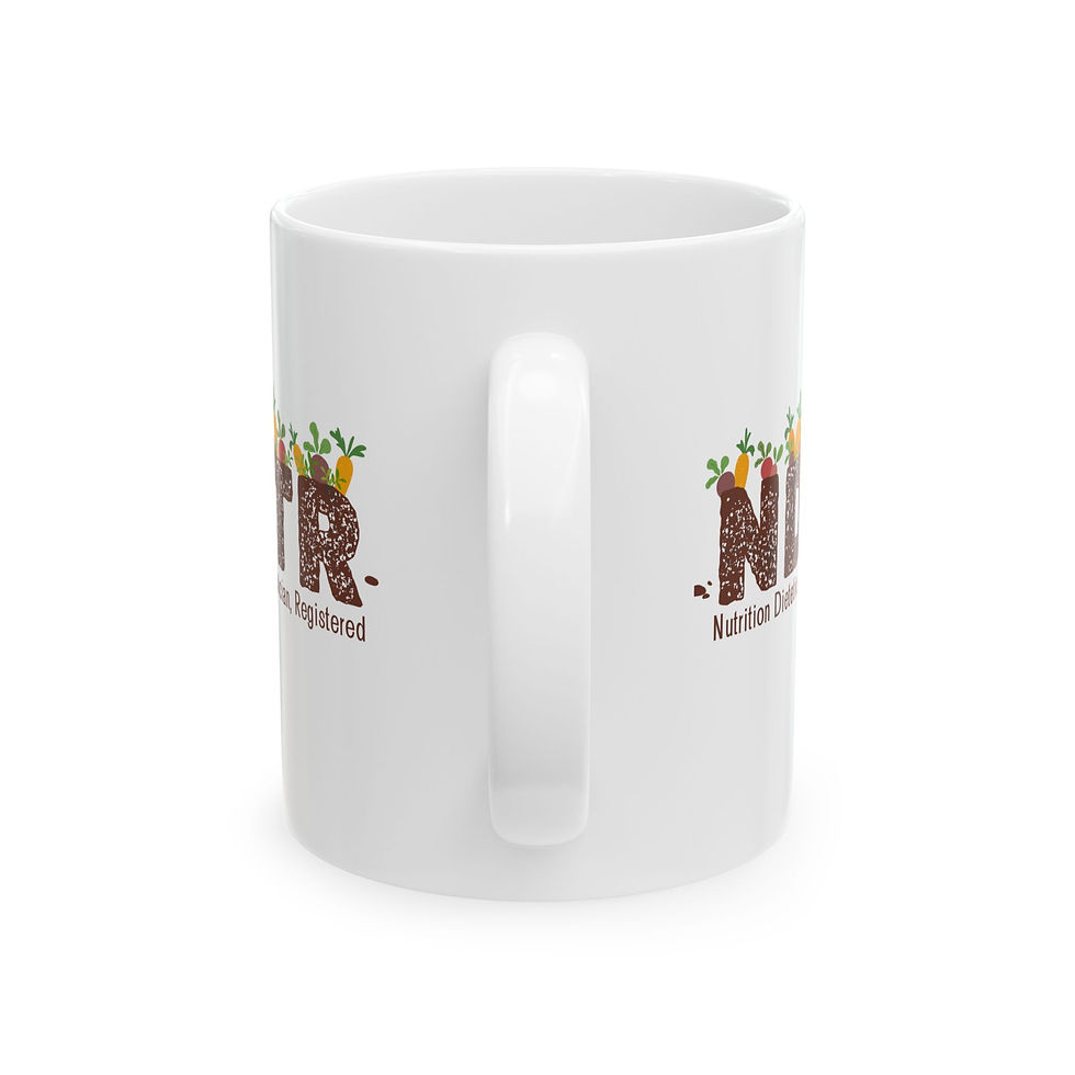 Thumbnail: BetaCarrotTeen Collab Nutrition Dietetic Technician, Registered Mug (11oz, 15oz)