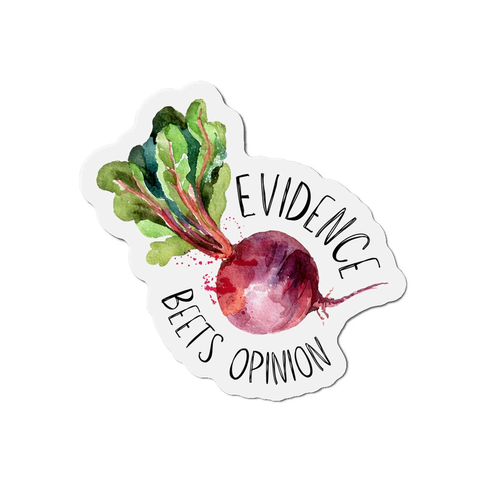 Thumbnail: Evidence Beets Opinion Die-Cut Magnet